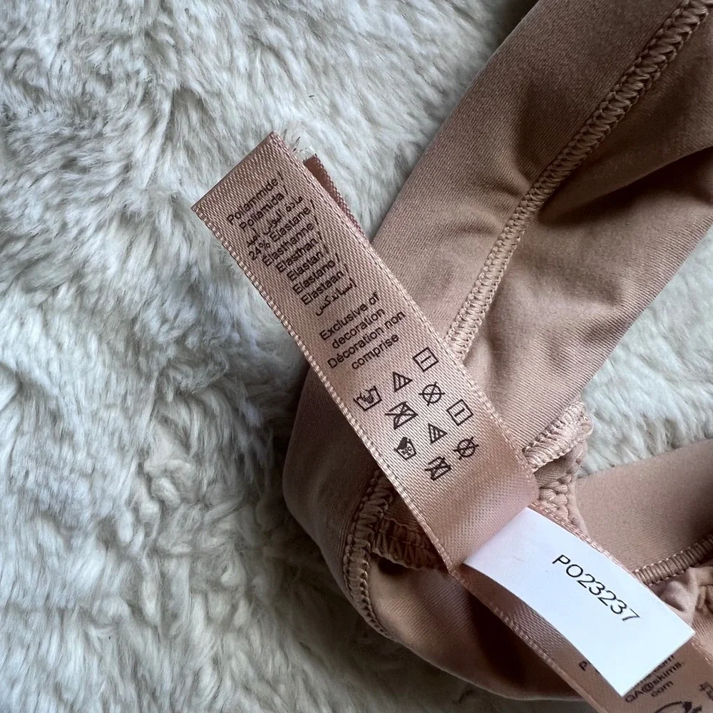 Skims Fits Everybody Scoop Bralette Clay Size Small Adjustable Straps NWOT